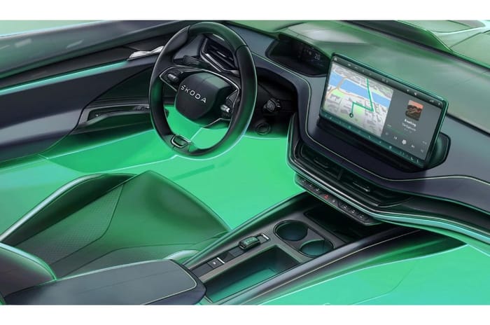 Skoda Elroq design sketches previews firm's new design language